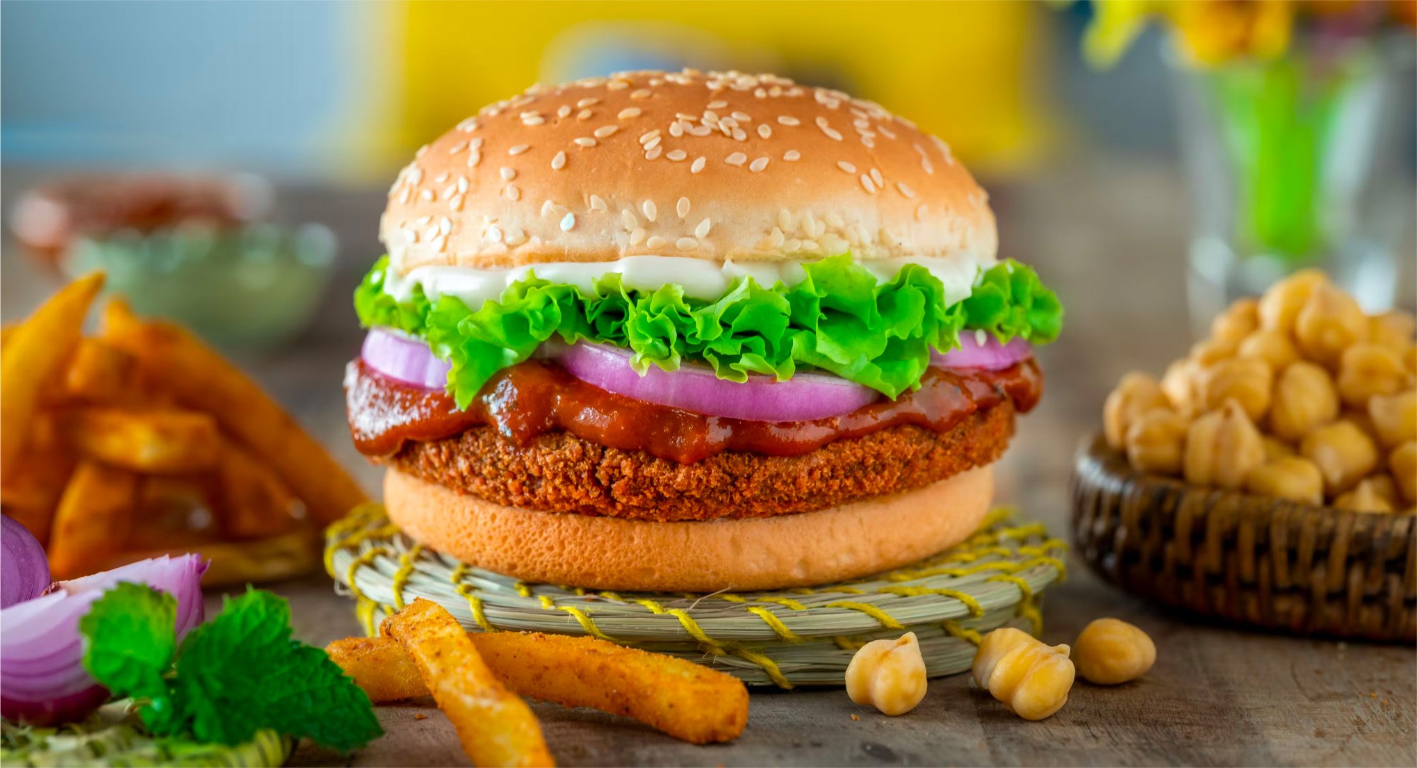 Burger it, Indian style!